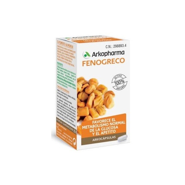 Arkopharma Arkocaps Fenogreco 48 Cápsulas