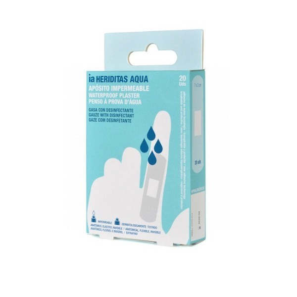 InterInterapothek Apósitos Aqua 7x2cm 20uds