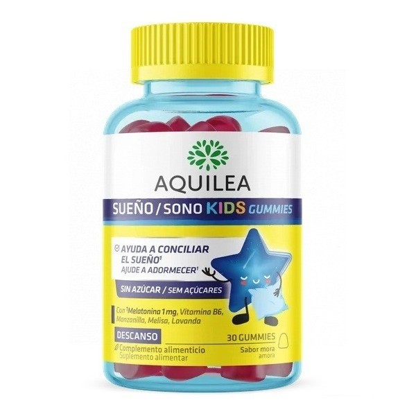 Aquilea Sueño Kids 30 Gummies Sabor Mora