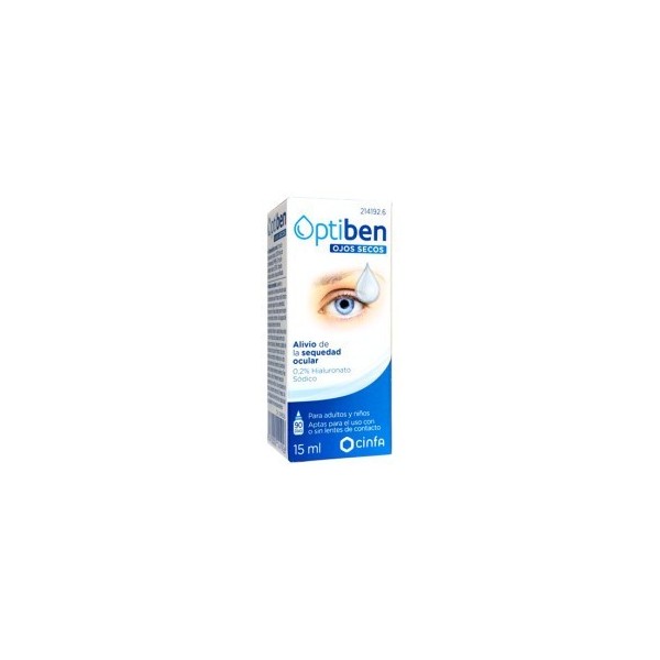 Optiben Ojos Secos Gotas 15ml