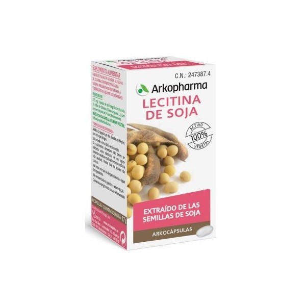 Arkopharma Arkocaps Lecitina de Soja 42 Cápsulas