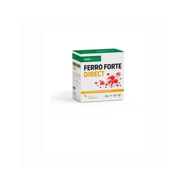 Mabo Farma Natur Ferro Forte Direct 30 Sobres Bucodispensables