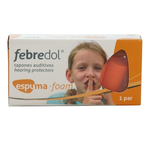 Tapones Oidos Espuma Febredol 2 Uds