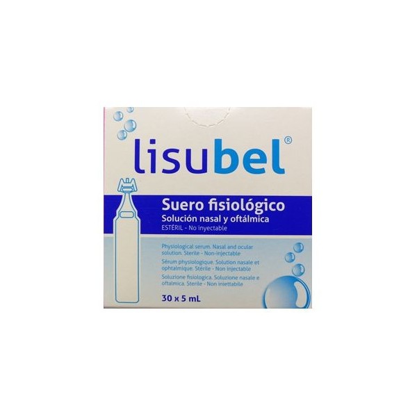 Lisubel Suero Fisiológico Monodosis 5 ml 30 und