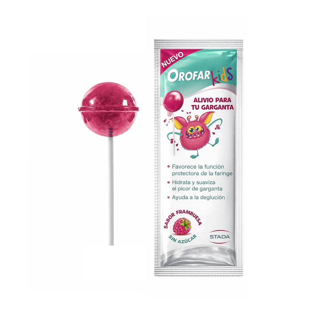Orofar Kids Pirueta Sabor Frambuesa 1 unidad