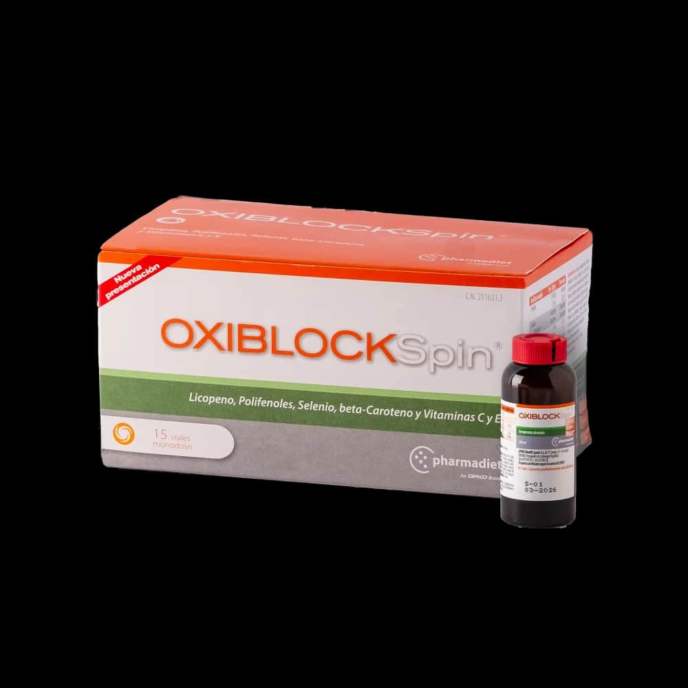Oxiblock Spin 15 viales