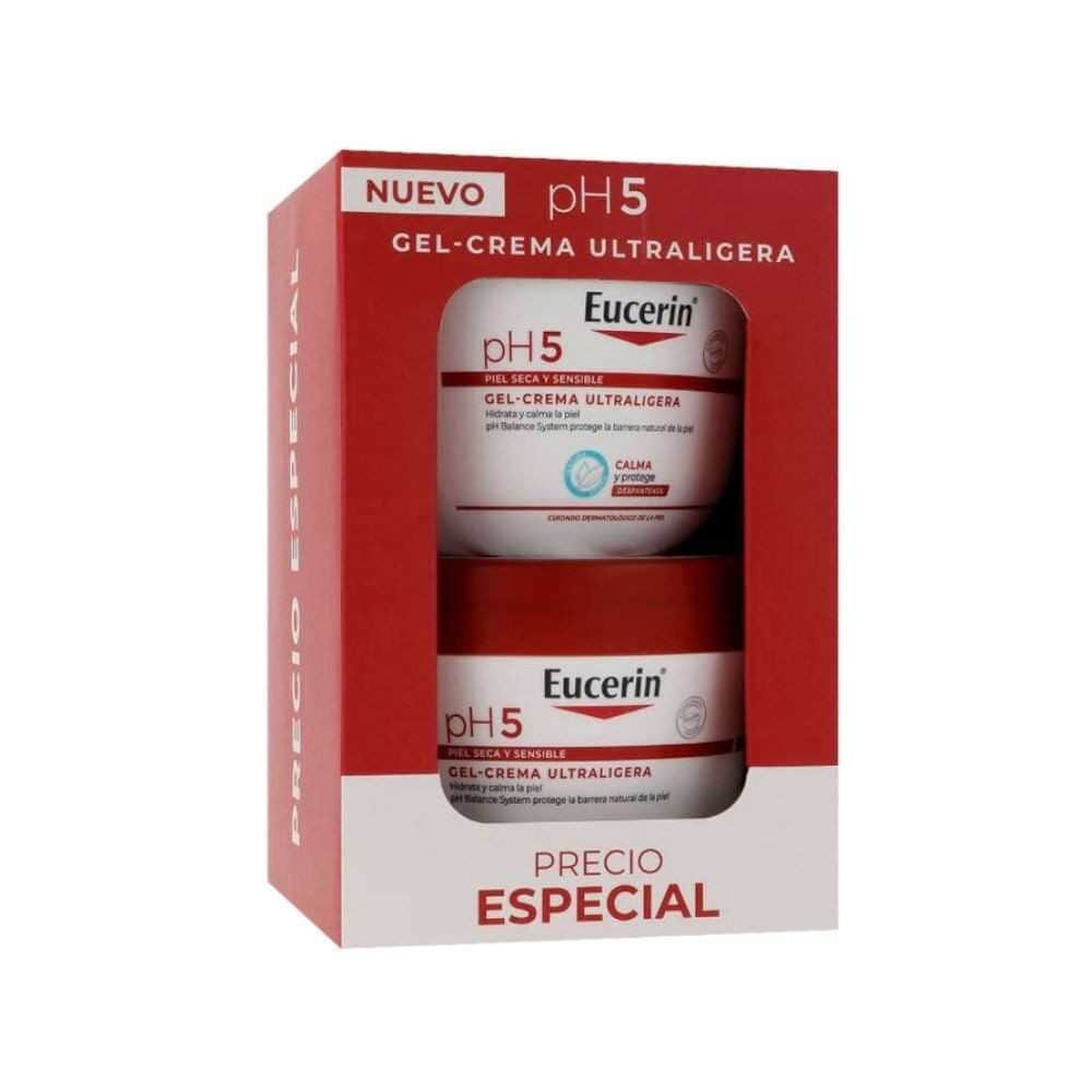 Eucerin pH5 Pack Gel-Crema Ultraligera Piel Sensible 2x350ml