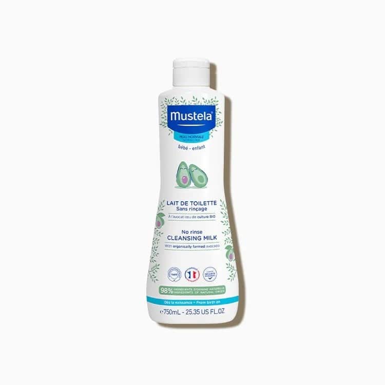 Mustela Loción Limpiadora sin aclarado con Aguacate BIO 750ml