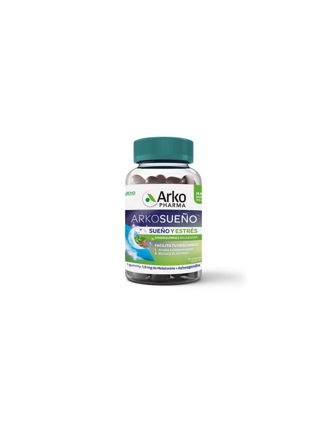 Arkopharma Arkosueño Dormigummies sueño y estrés 30 caramelos