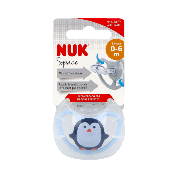 Nuk Chupete Space 0-6M Silicona