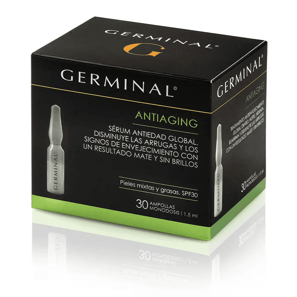 Germinal Antiaging Pieles Mixtas Grasas 30 ampollas x 1,5ml