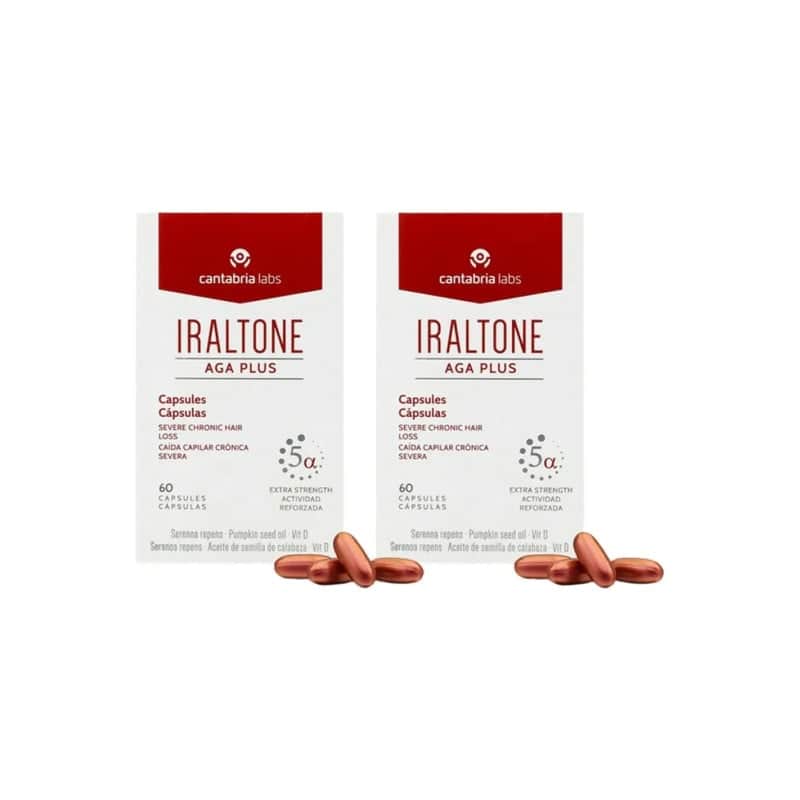 Iraltone AGA Plus Duplo 2x60 cápsulas